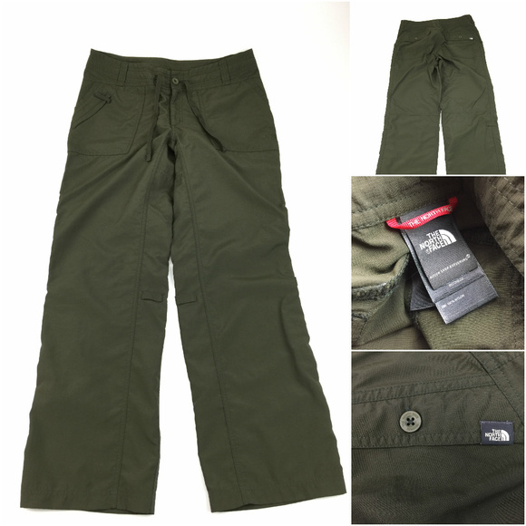 north face green cargo pants